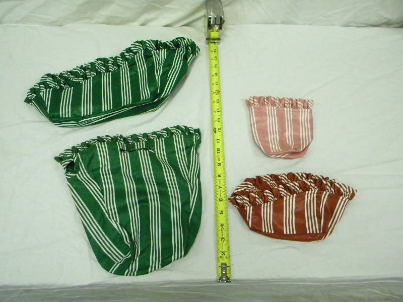 Longaberger Striped Pattern Basket Liner Lot