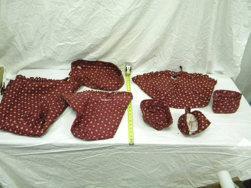Longaberger Heritage Pattern Basket Liner Lot