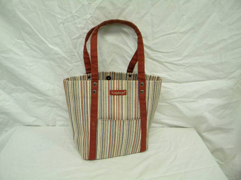 Longaberger Multi Stripe Purse