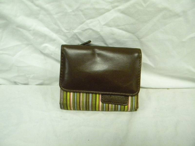 Longaberger Multi Stripe Wallet