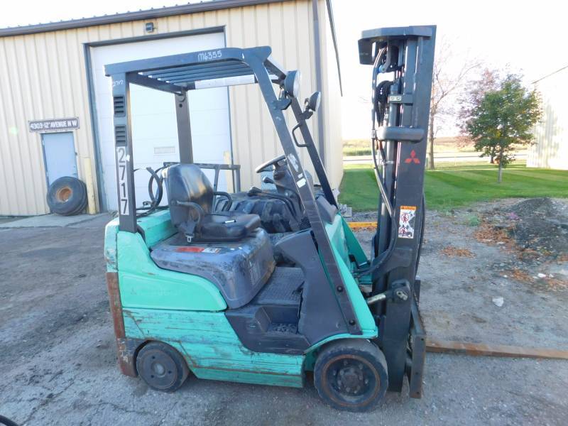 Mitsubishi FGC15N Forklift HercULift Fargo KBID