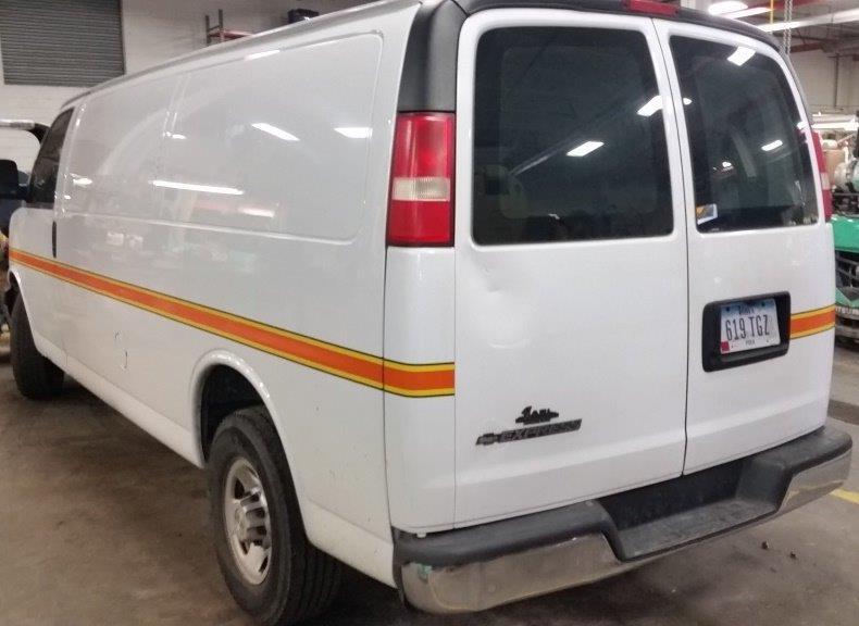lot 5A image: 2008 Chevrolet Express Cargo Van