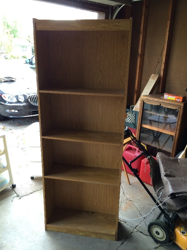 lot 17 image: Book Shelf 27 w x 10 d x 71 h