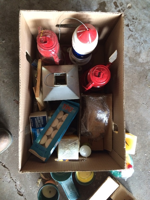 lot 33 image: Large lot of Citronella products  candles  holders