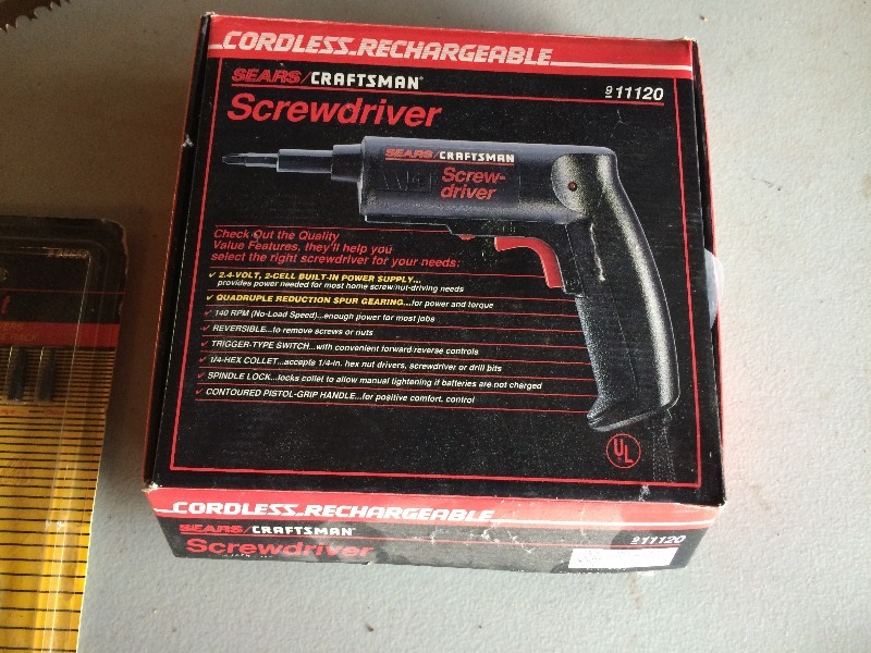 lot 48 image: Assorted hand tools  drill