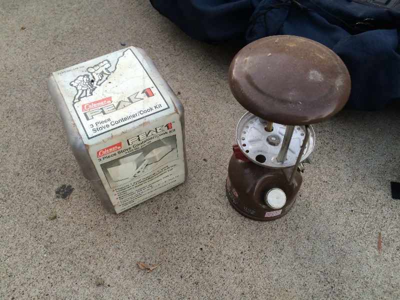 lot 101 image: Camping Gear, Backpak, bbq stove