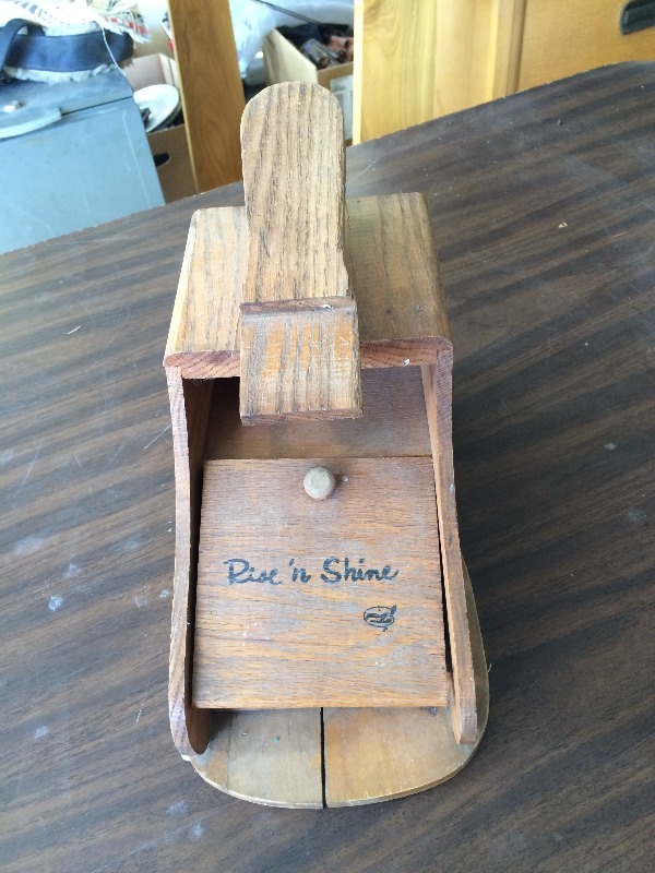 lot 120 image: Shoeshine Box  possible vintage