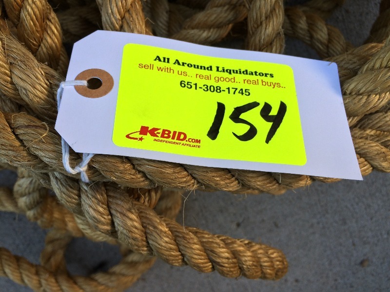 lot 154 image: 34  78 Rope - approx. 75 - 100