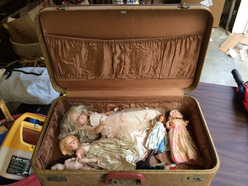 lot 170 image: Antique  Vintage dolls   lot of 6