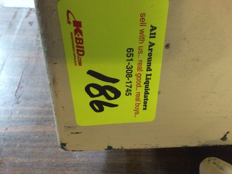 lot 186 image: Wall shelves - measures 50 long x 4.5 w  lot of 2