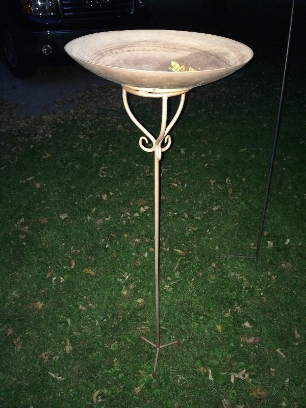 lot 194 image: Bird Feeder and stand