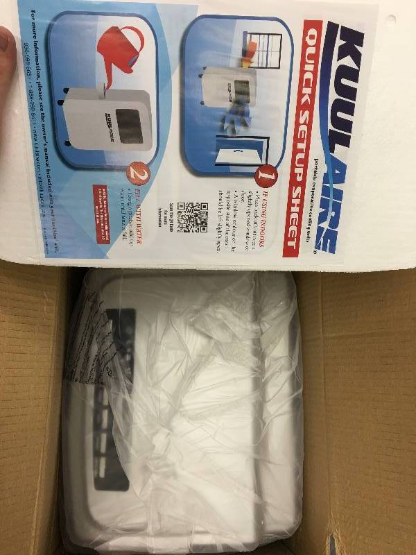 lot 35 image: Kuulaire Portable Evaporative Cooler retail $159