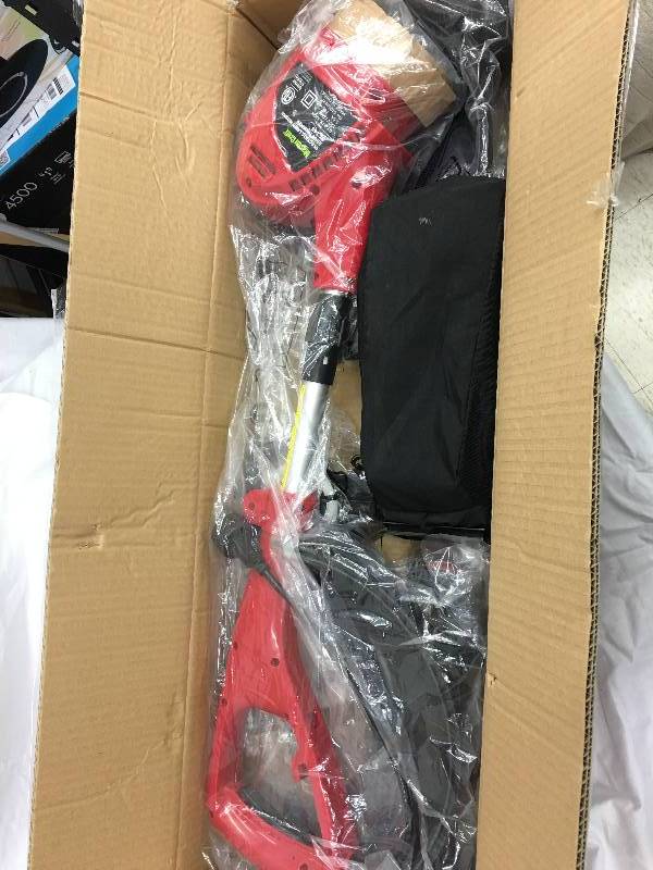 lot 28 image: Master Craft Convertible Electric Trimmer & Edger retail $99