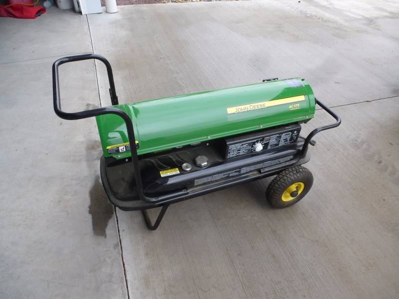 John Deere AC 175 Portable heater | NCS Collector Lincoln u0026 Construction  2015 | K-BID