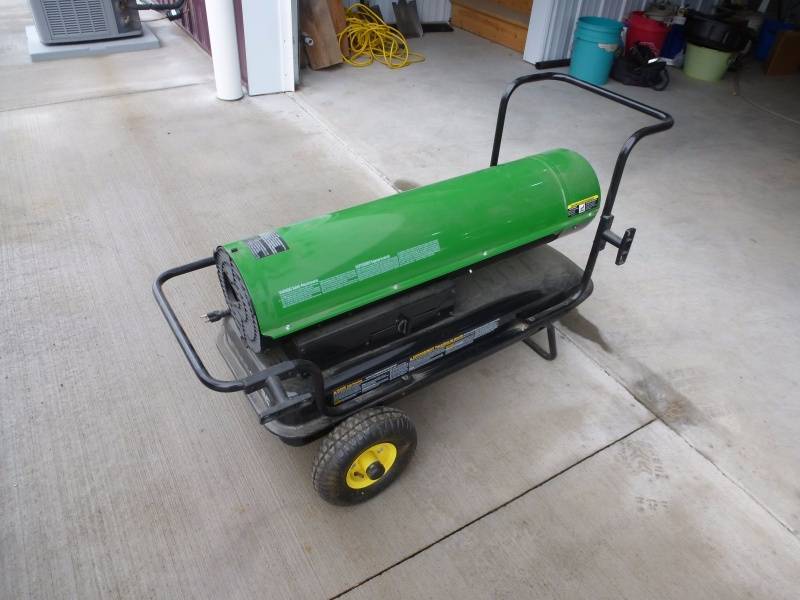 John Deere AC 175 Portable heater | NCS Collector Lincoln u0026 Construction  2015 | K-BID