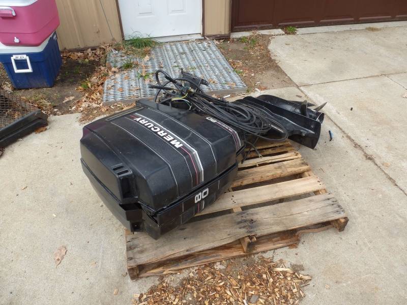 Mercury 80 Hp Outboard motor | NCS Collector Lincoln & Construction ...