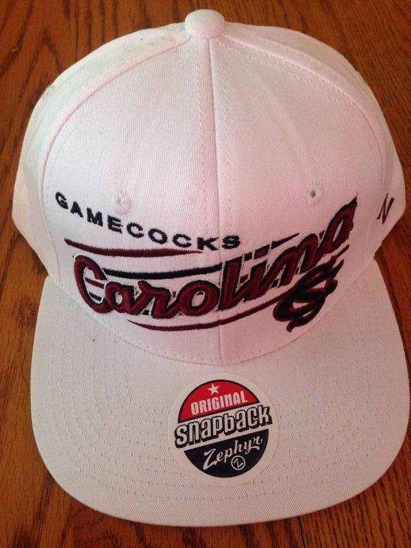 Zephyr South Carolina Snapback (NEW) White