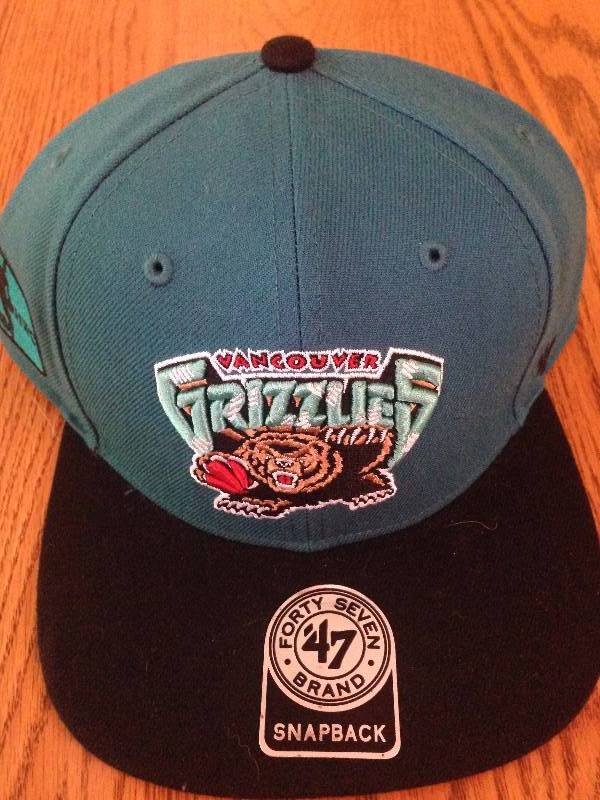 Vancouver Grizzlies 47 Brand Snapback (New) - Collectors hat