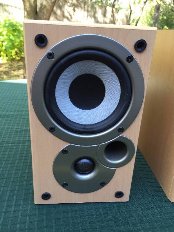 lot 106 image: Mission MS-50 Mini Speakers 20-50 Watts6 Ohms