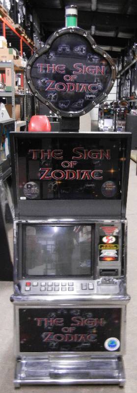 lot 1006 image: ATRONIC CASHLINE THE SIGN OF ZODIAC SLOT MACHINE