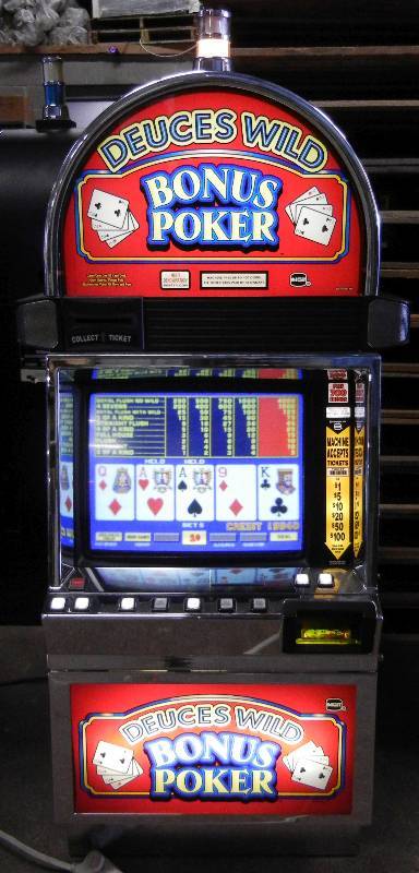 video poker slot machines for sale