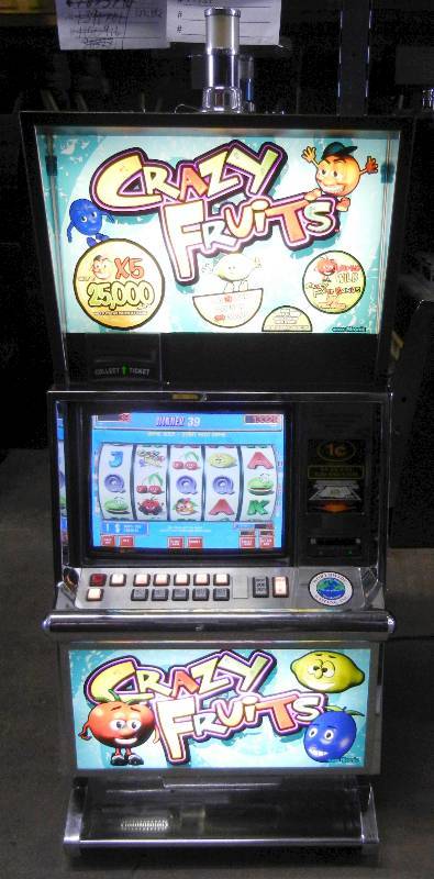 Crazy Fruit 9 line slot game - Bill acceptor, Crane machine, Taiwan Horse,  pinball, metal casion game cabinet Manufacturer Taiwan Da Sheng Technology  DST