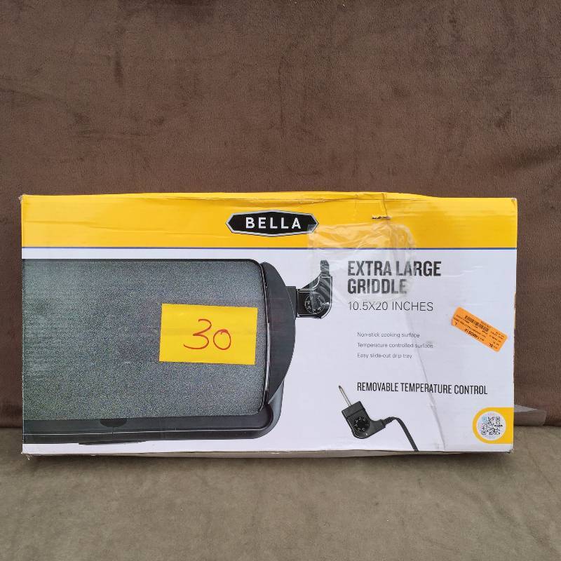 lot 30 image: Bella Extra Griddle