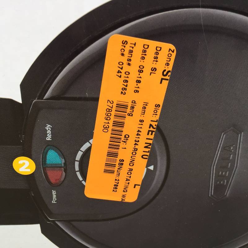 lot 80 image: Rotating Waffle Maker