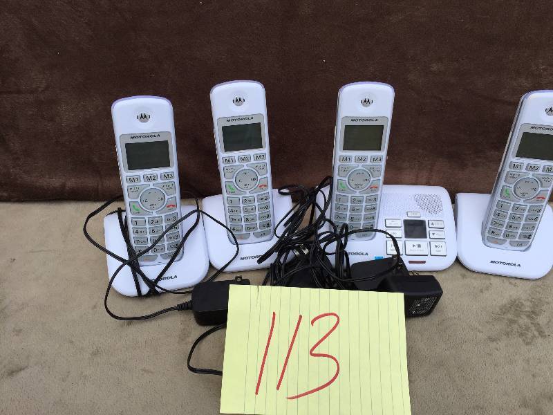 lot 113 image: Cordless Phone System