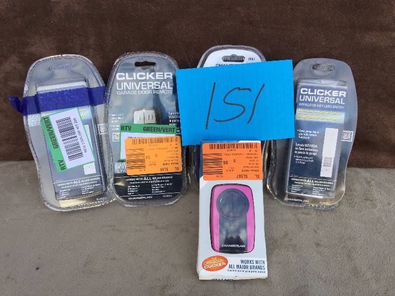 lot 151 image: Lot of Garage Door Openers