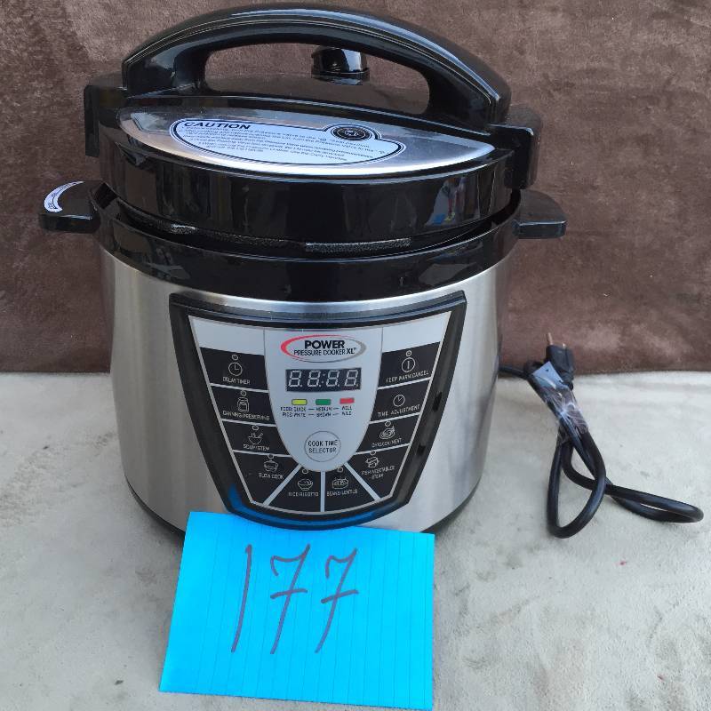 lot 177 image: XL Preassure Cooker