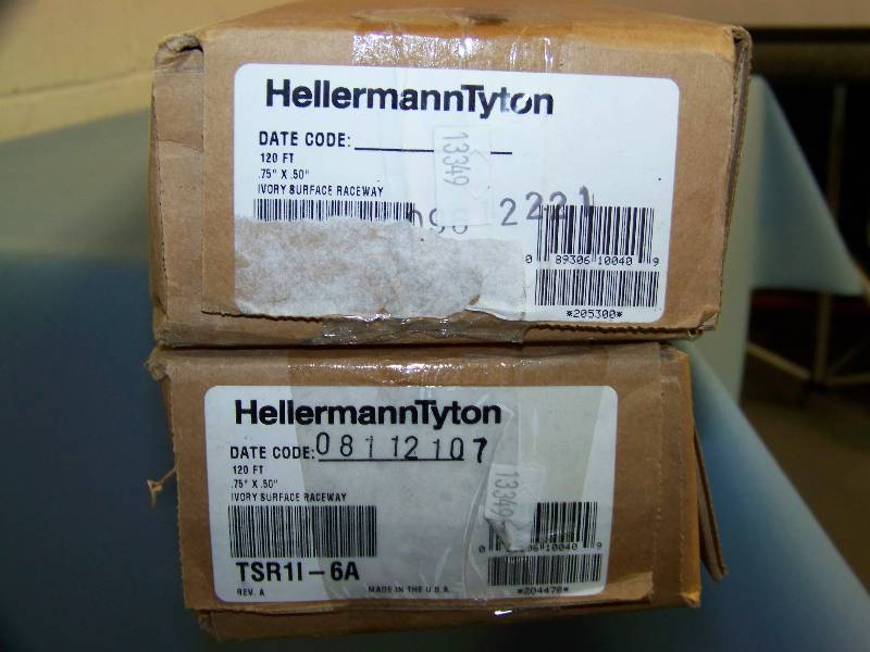 (2 boxes) HellermannTyton, 34, Low Voltage, Cable Raceway