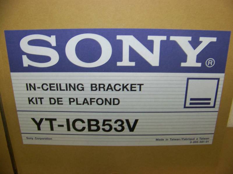 (5) Sony, In-Ceiling, Flush Mount, Camera Mounting Brackets