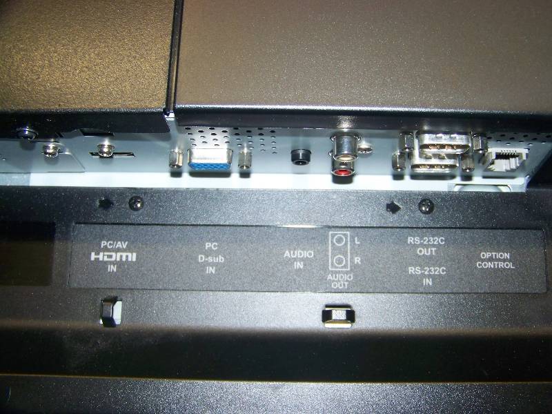47, Sharp, LCD, Display  Monitor with Remote Control