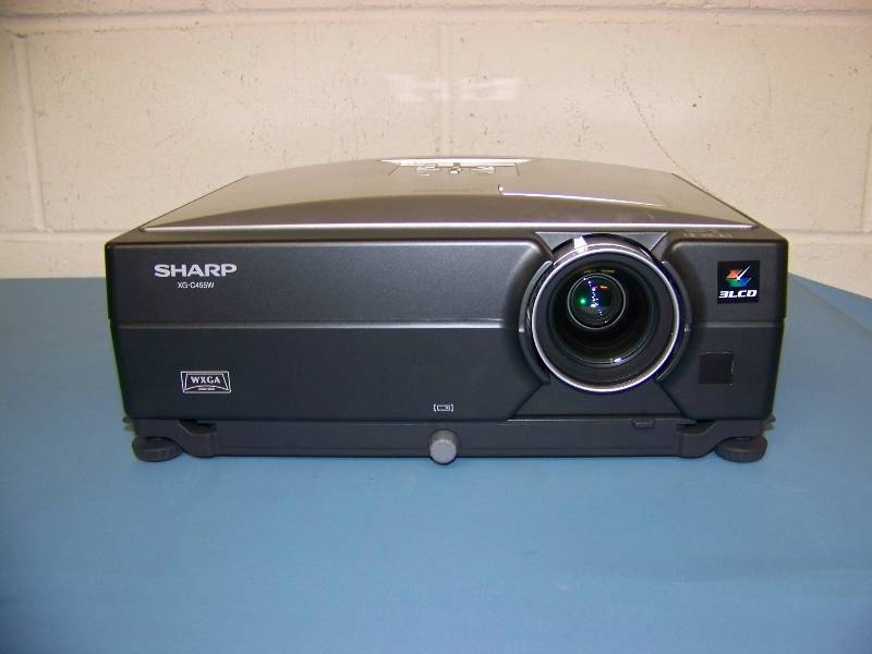 Sharp, XG-C455W, LCD Projector with Remote Control and Travel Bag