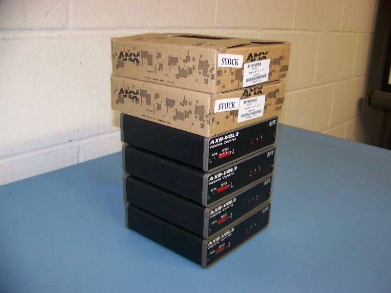 (6) AMX, Volume Control Units