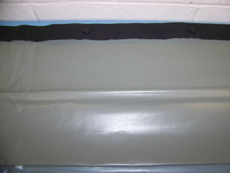 8 x 8, Rear Projection Screen Material with Snap Edging