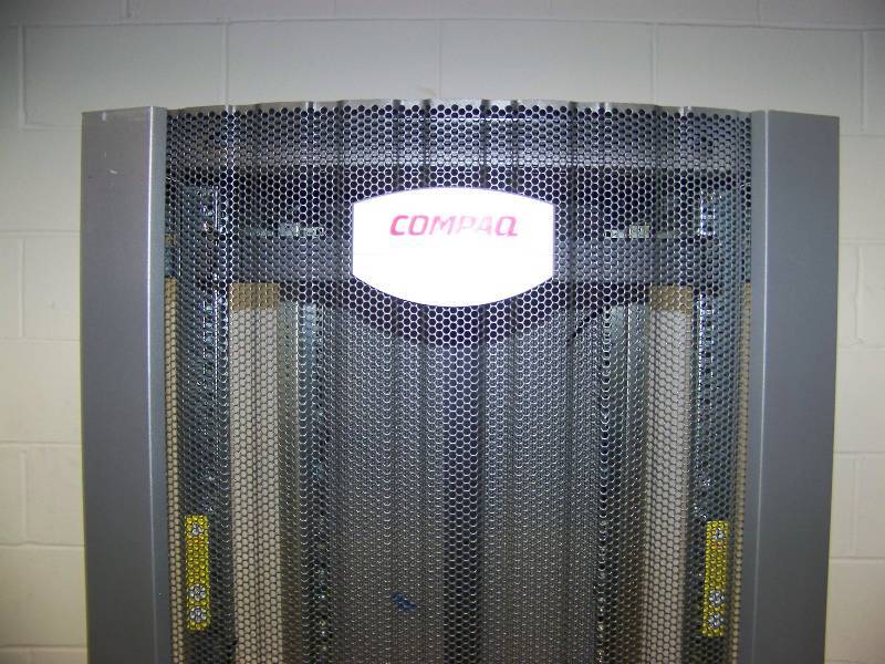 Large Computer  Server  Audio and Video Equipment Rack on Castors