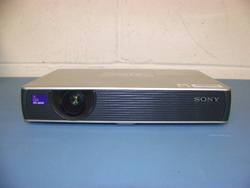 Sony, VPL-MX25, LCD Projector with Remote Control and Travel Bag