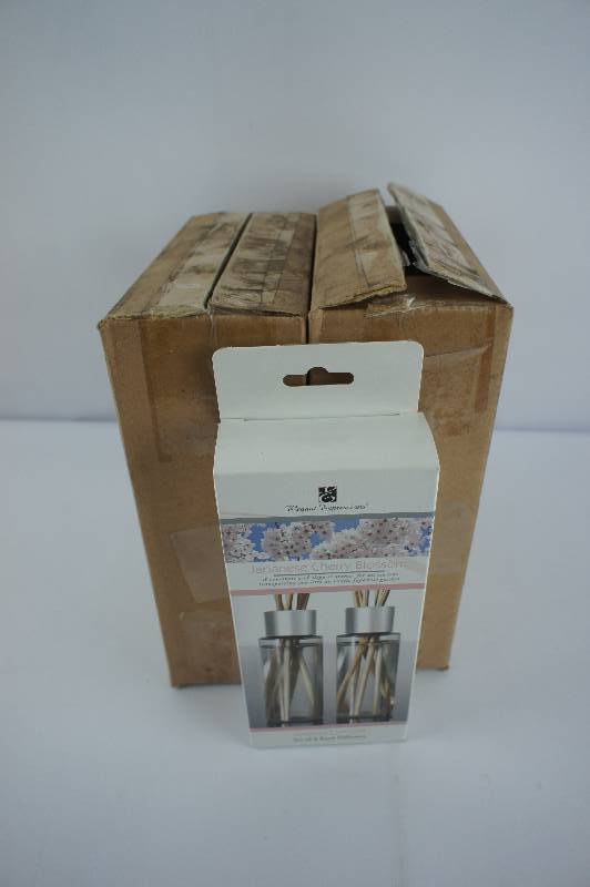 lot 4 image: Elegant Expressions Cherry Blossom Reed Difussers