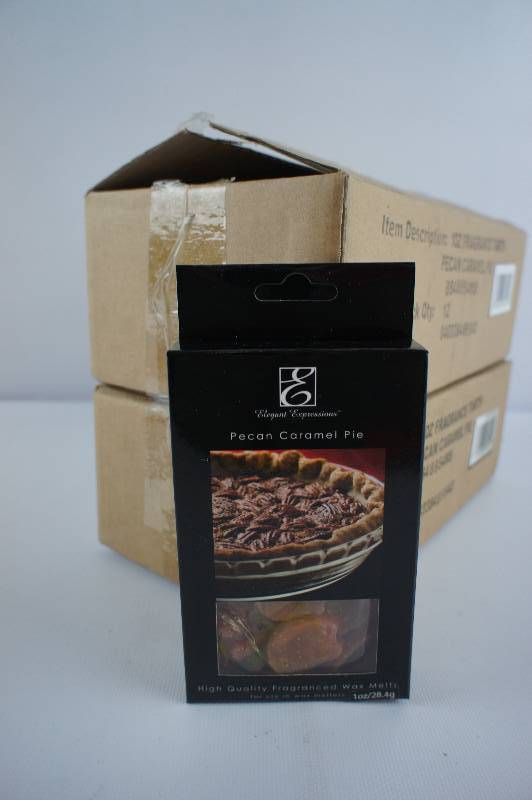 lot 10 image: Elegant Expressions Pecan Caramel Pie Fragrance Wax Melts