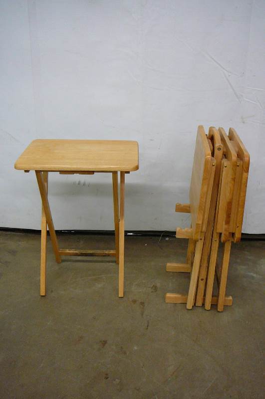 Folding & Rays wooden and stand