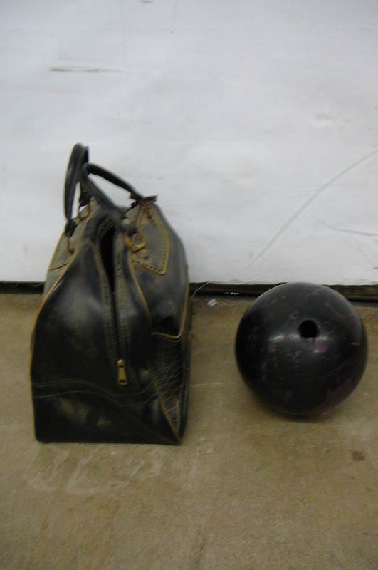 Bowling Ball and Bag