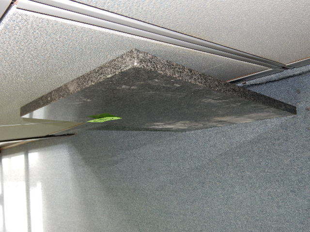 Dark piece of Granite.. 30 34in x 20 12 in x 1 14in thick