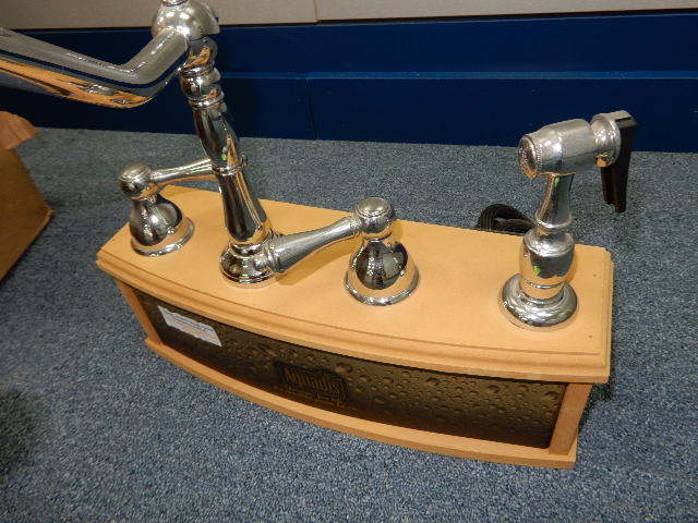 Aquatis Kitchen Faucet and sprayer system. Original Retail 295.00  NEW