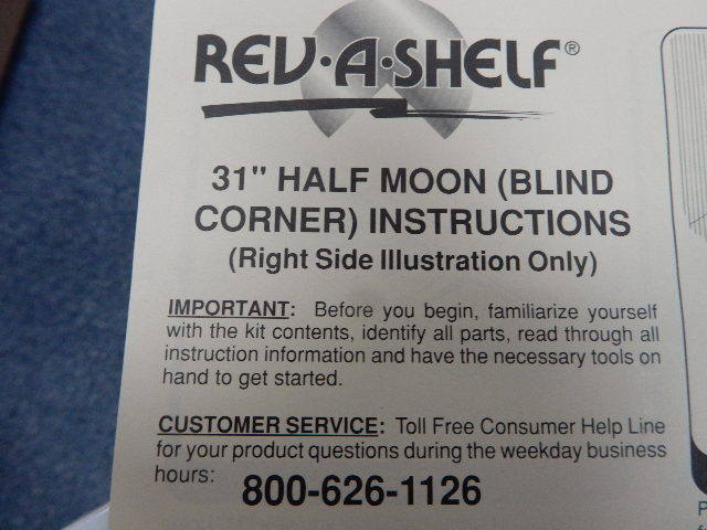 Rev A Shelf System.. New in the box