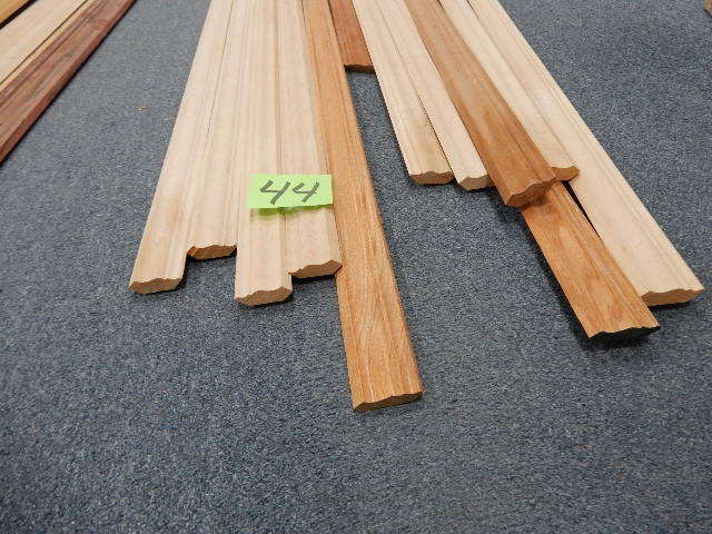 Misc. Trim boards as pictured. All hardwood.. Looks like oak and Maple