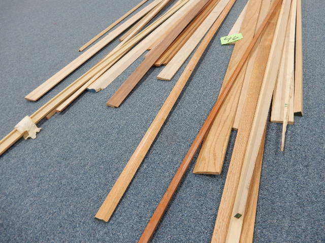 Misc. Trim boards as pictured. All hardwood.. Looks like oak and Maple