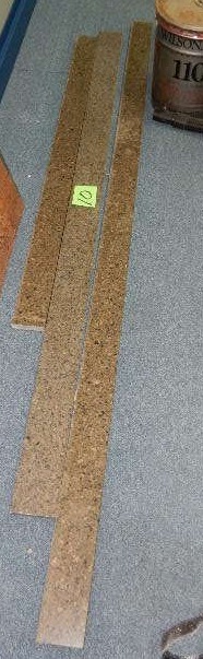 3 Pieces of Granite Back splash material.. It is VERY CLOSE to the color of the 3 pieces in lot 5, but not quite.
