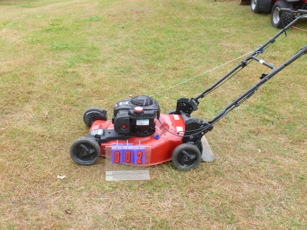 SnS Auctions # 184 End of the season lawn mowers & outdoor